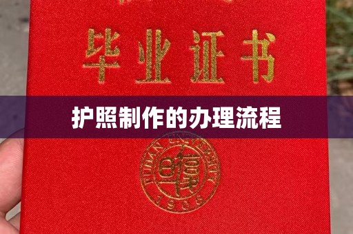 汕尾护照制作的办理流程