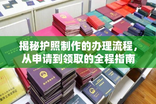 汕尾揭秘护照制作的办理流程，从申请到领取的全程指南