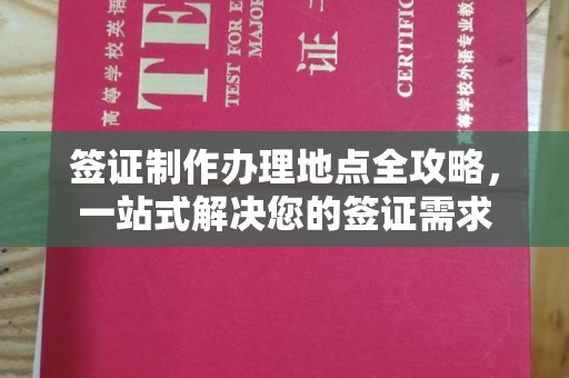 汕尾签证制作办理地点全攻略，一站式解决您的签证需求